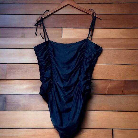 J. Crew Navy Blue One-Piece Swimsuit Removeable Straps 22 NWT UPF 50 - Picture 8 of 14